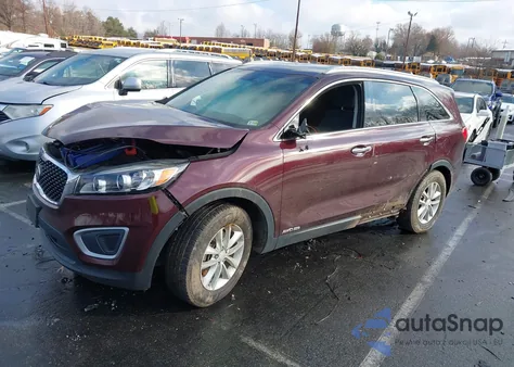 2017 Kia Sorento 3.3L Lx из США, поврежденный, VIN 5XYPGDA54HG229864